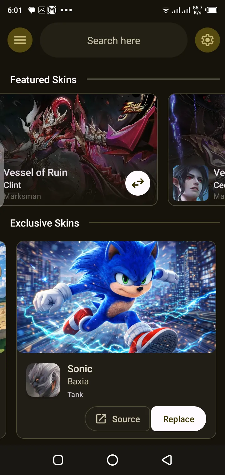 ZenHub GFX APK screenshot showing the main graphics optimization dashboard
